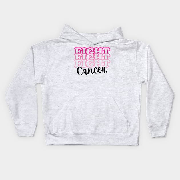 Fight Cancer Kids Hoodie by ShortsandLemons